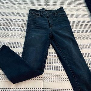 Abercrombie and Fitch dark skinny jeans. Size 27